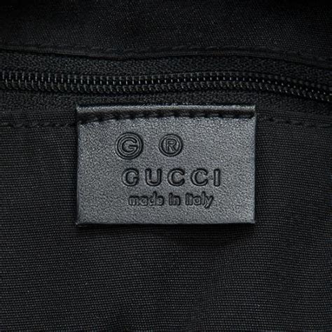 gucci felpe non originali|gucci bag interior tag.